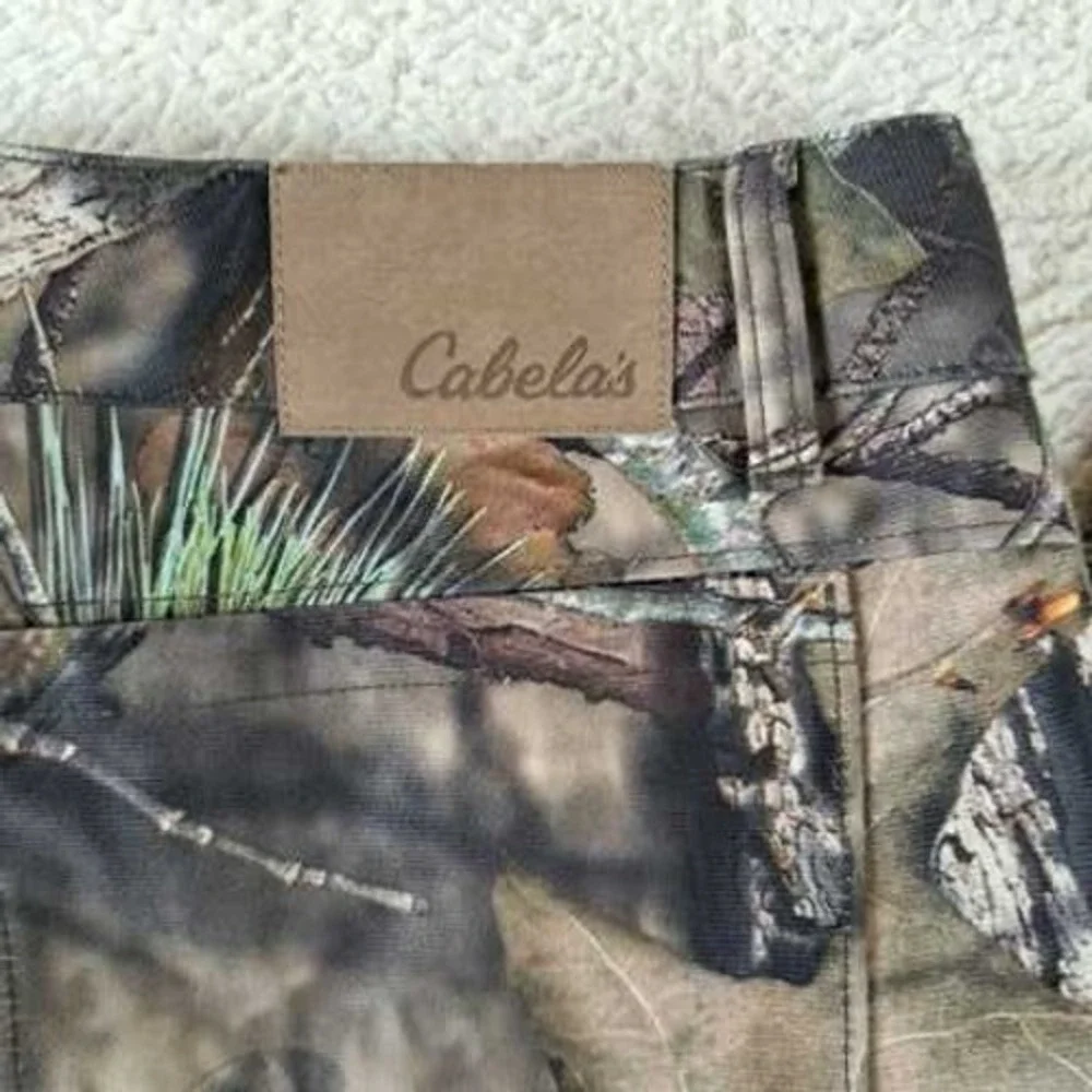 Cabela's Mossy Oak Camouflage‎ Hunting Cargo Pants Men's 38 Regular Polyester
